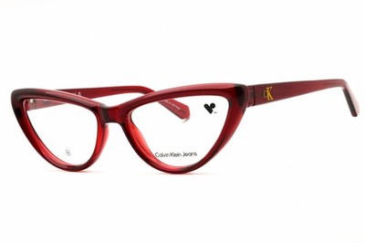 NEW Calvin Klein Jeans CKJ24630 618 Brick 54mm Eyeglasses
