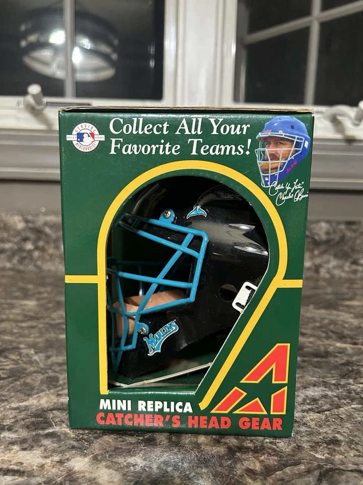 Mini Máscara Catchers de los Florida Marlins de Colección Equipo de Cabeza All-Star con Caja Foto 2 de 4