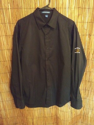 Port Authority S646 RESERVE 22-- M Button Up Shirt--- Men Fine Black  