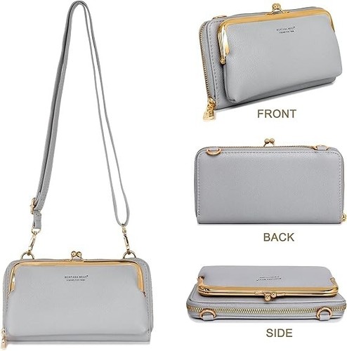 Cell Phone Purse Small Crossbody Bags for Women Cellphone Wallet Bag with RFID B - Picture 5 of 6