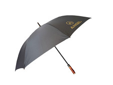 MENS Large Black Umbrella Luxury Automatic Strong Windproof Sun Rain 70cm