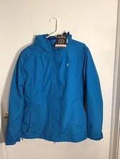 Little Donkey Andy Men's Waterproof/Windproof Rain Jacket- Large, Blue Mirage