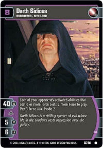 レア デッドストック新品DARTH SIDIOUS ジェダィ STAR WARS Star Wars Topps Finest 2023 Darth Sidious Tales of the Jedi