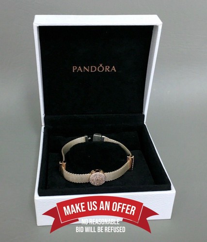 Genuine PANDORA Reflexions Silver-Rose 