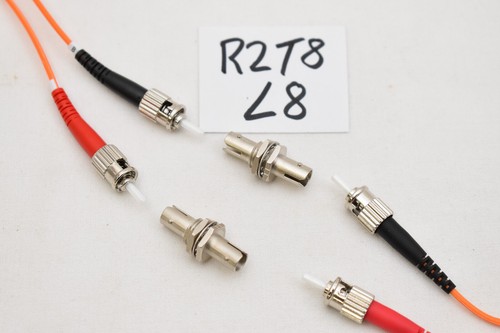 Diverse Glasfaser LWL Fiber Optic Patchkabel SC/LC/ST/Duplex/MTRJ Ex. Bundeswehr - Bild 300 von 318
