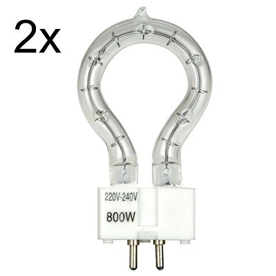 PTL 2x 230V/800W GX 9,5 Roundlux Lichteffekte Top Qualität NEU - Bild 1 von 2