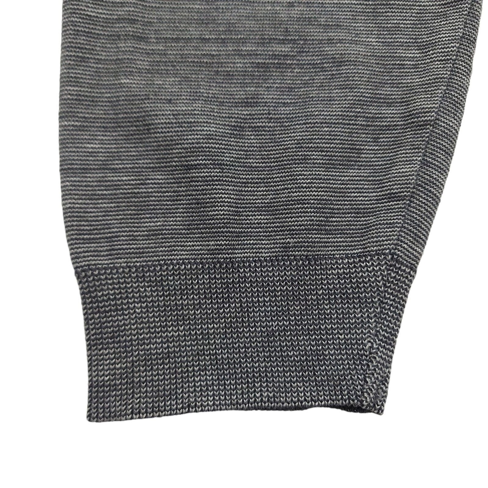 Ted Baker London Sweater Mens 6/L Gray Long Sleeve Crew Neck Pullover Golf