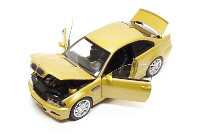 Norev 1:18 BMW M3 (E46) in Phoenix Yellow | eBay