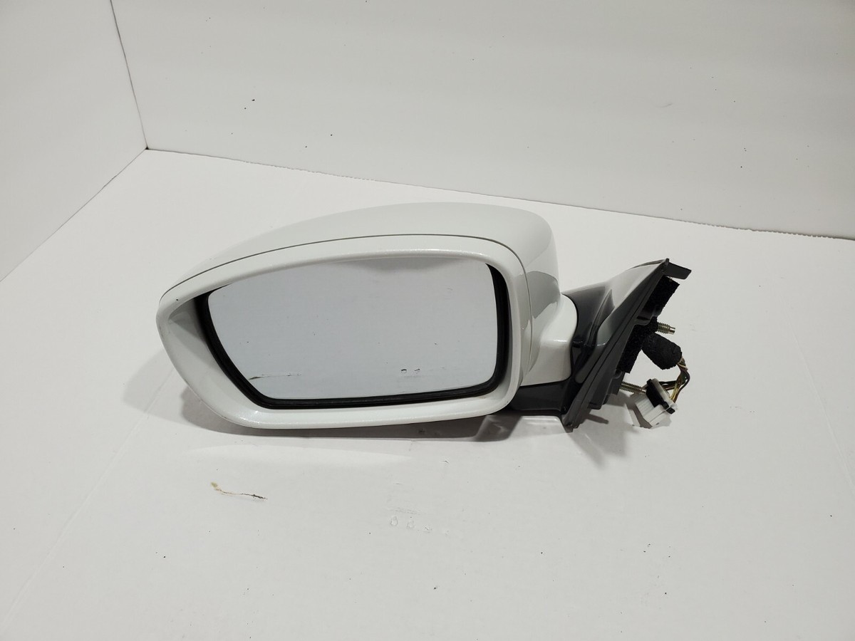 2009-2014 HYUNDAI GENESIS LEFT DRIVER SIDE MIRROR 8 WIRE E4 022858 