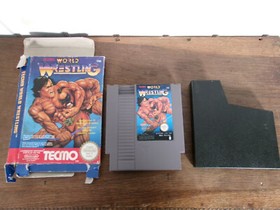 JEU vid&eacute;o Nintendo Nes Tecmo World Wrestling FR PAL + boite