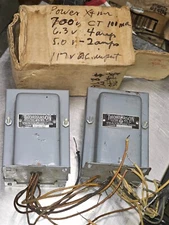 THORDARSON T-45238 TUBE AMPLIFIER POWER TRANSFORMER (NOS) PAIR