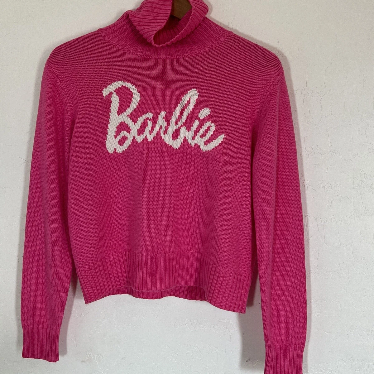 Pull Forever 21 Rose à Encolure Dentelle - Taille M - Imprimé Léopard, Mélange Coton - Neuf Sans étiquette