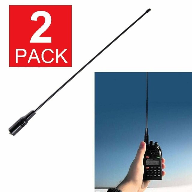 Dual Band 144 430mhz Sma Female Whip Antenna For Baofeng Uv 5r Uv Ham Radio For Sale Online Ebay