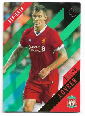 2017-18 Topps Premier League Gold Green #70 Dejan Lovren