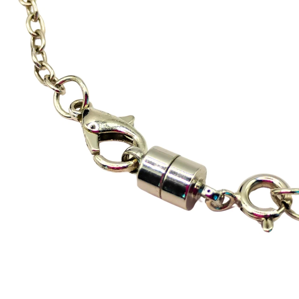 Collar para mujer tono plata rama coral llamativo cuerno de ciervo rústico occidental Foto 4 de 4