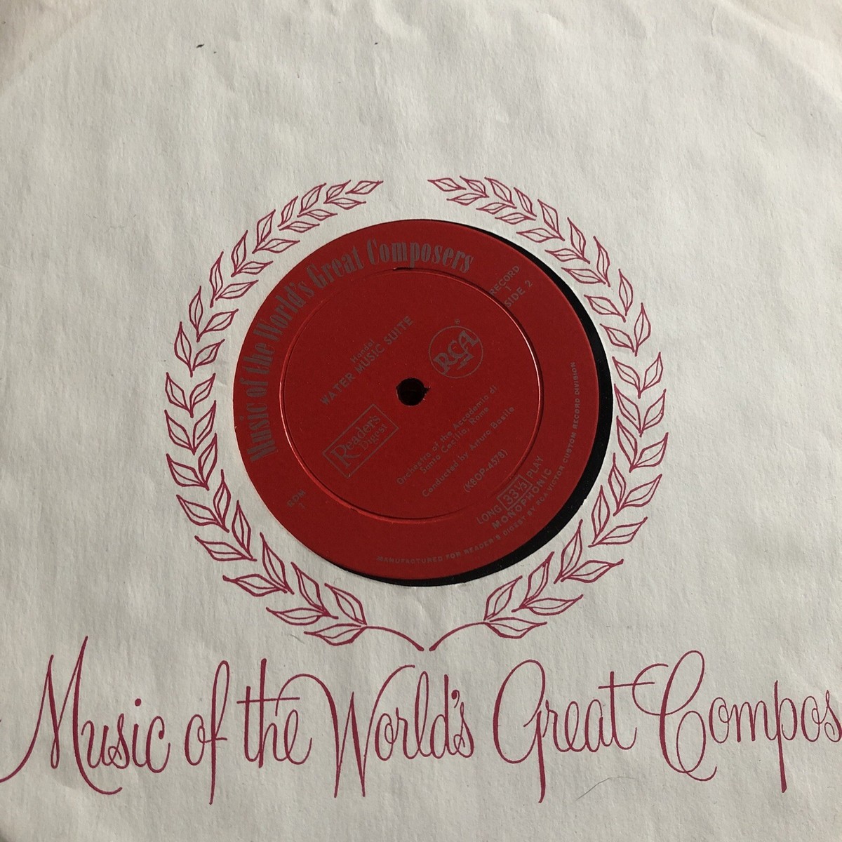 RARE 1959 Music Of The World's Great Composers Readers Digest RCA