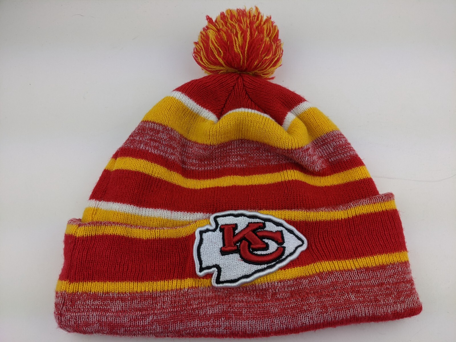 beanie hat NFL Kansas City Chiefs New Era toque officially licensed apparel-image