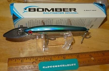 Vintage Metal Lip BOMBER Saltwater Grade NEW OLD Stock