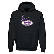 Hunter College Primary Logo Hoodie - Black