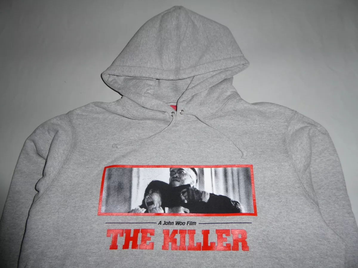 19381 supreme The Killer Hooded Sweatshirt gray M