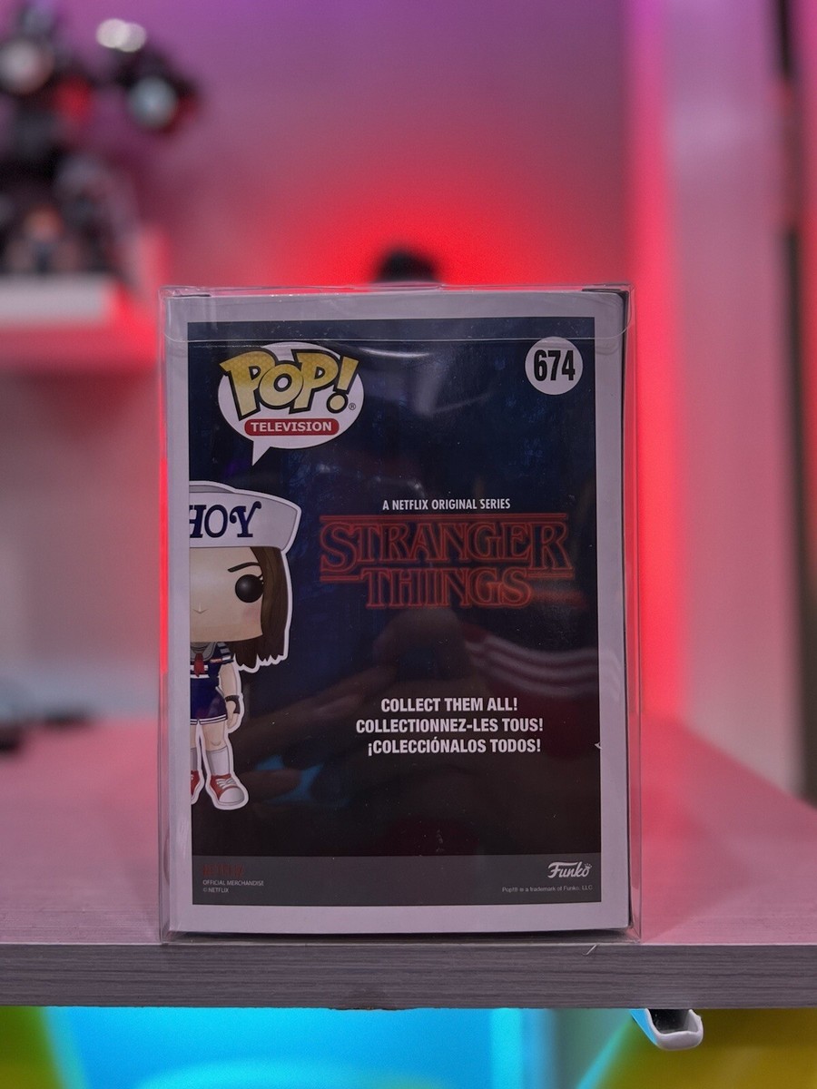 Funko Pop! Stranger Things Ahoy Robin #674 SDCC 2018 LE 1800