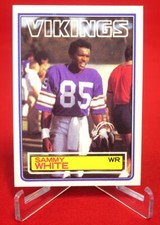 Sammy White 1983 TOPPS NFL FOOTBALL CARD #107 Mint 