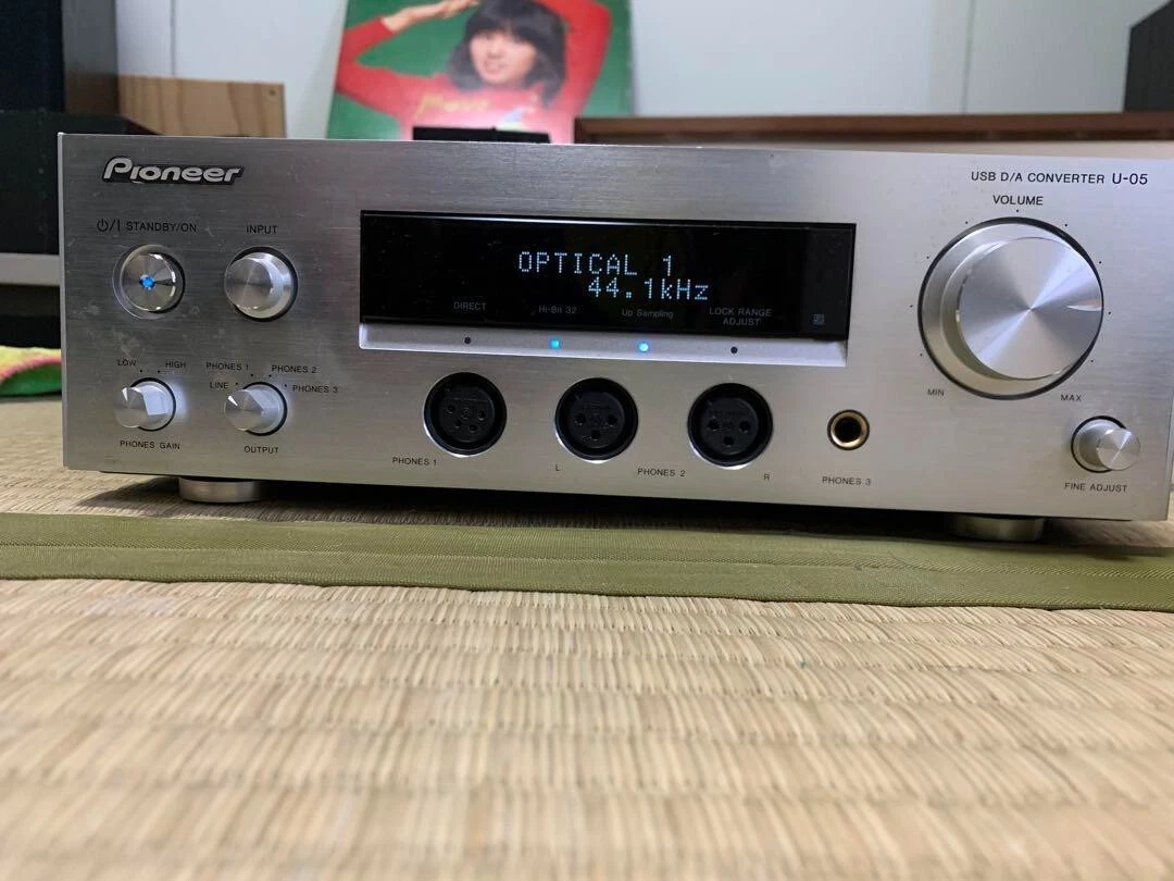 Pioneer U-05 USB DAC with built-in high-resolution headphone Free shipping Japan
