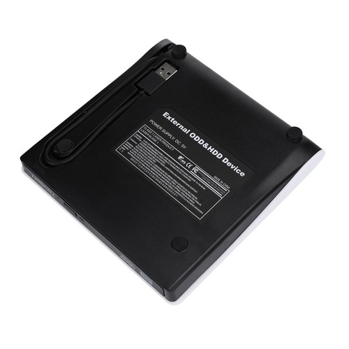 Unidad Externa Delgada De CD/DVD ROM Lector De Reproductor USB3.0 Para PC Laptop - Afbeelding 11 van 12