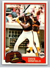 1981 Topps Baseball Complete Your Set You Pick Choose #301 - 450