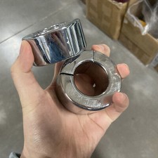 Heavy Stainless Steel Magnetic Penis Ring Ball Stretcher Enhancer Weight Balls