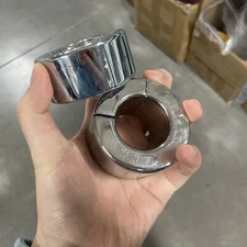 Heavy Stainless Steel Magnetic Penis Ring Ball Stretcher Enhancer Weight Balls