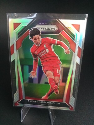 その他 Panini Prizm Minamino Takumi Tiger prizm Takumi Minamino 20-21 PANINI Prizm Silver Liverpool | eBay