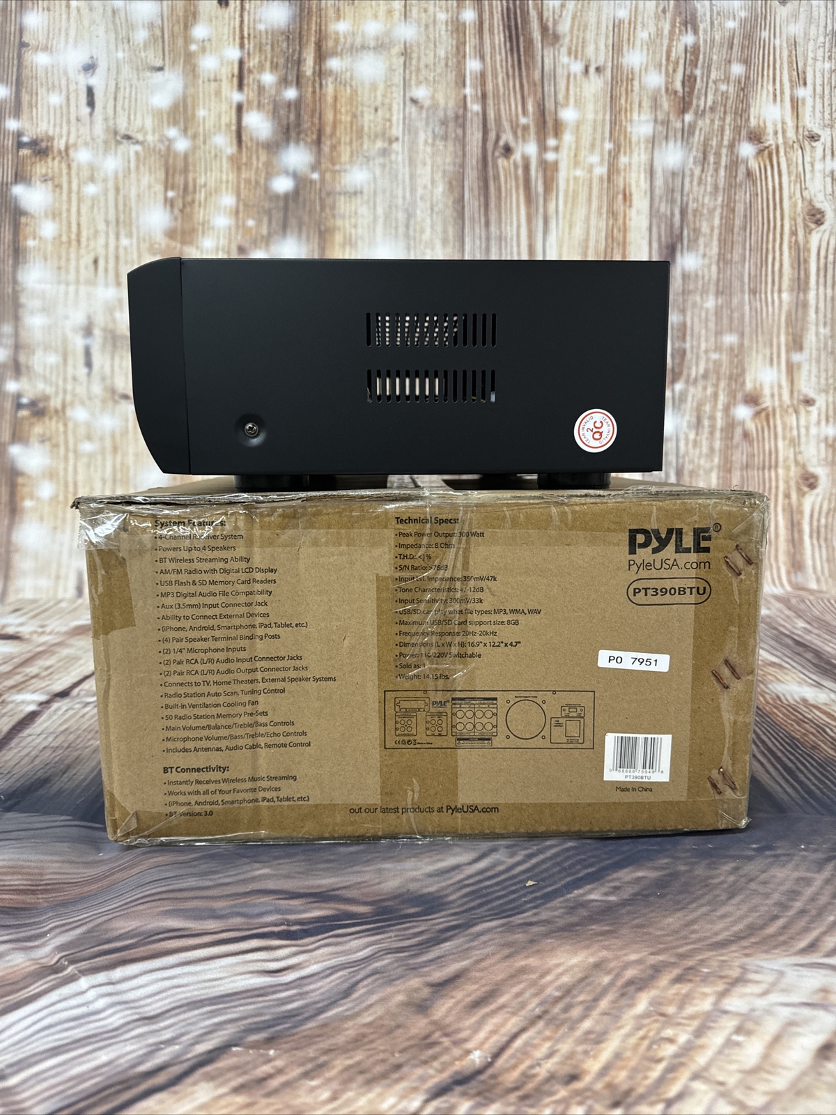 Pyle PT390AU Digital Home Theater Stereo Receiver NOB 853585410050 eBay
