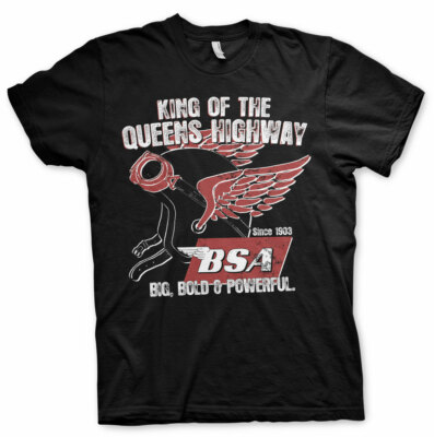 B.S.A. Birmingham BSA Motorrad King Of The Queens Highway Männer Men T-Shirt