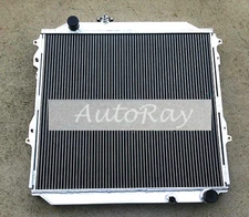 Full Aluminum Radiator for Toyota Hilux Surf KZN185 Diesel 3.0L 96-02 Manual MT