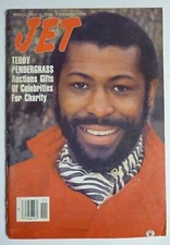 TEDDY PENDERGRASS March 12 1984 JET MAGAZINE Mar