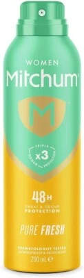 Mitchum Women Triple Odor Defense 48HR Protect Aerosol Deodorant UK