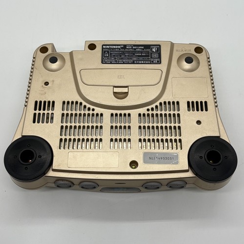 N64 Nintendo 64 Limited Gold Console + Controller set Expansion Pak Region Free - Picture 8 of 49