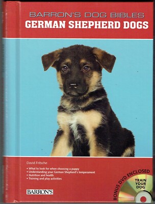 German Shepherd Dogs Spiral David Fritsche.Mint Book . Disk Included .