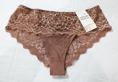 Simone Pérèle Women's Caresse Lace Boyshort Panty ZG3 Coco Brown Size 2(US:S)
