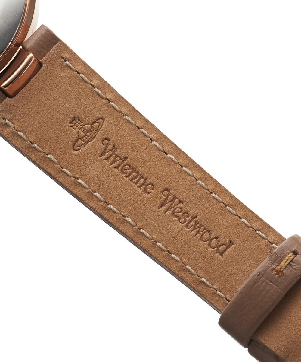 Vivienne Westwood Watch Standard ORB Pink Gold Beige Women Vivienne Westwood Watch Standard ORB Pink Gold Beige Women