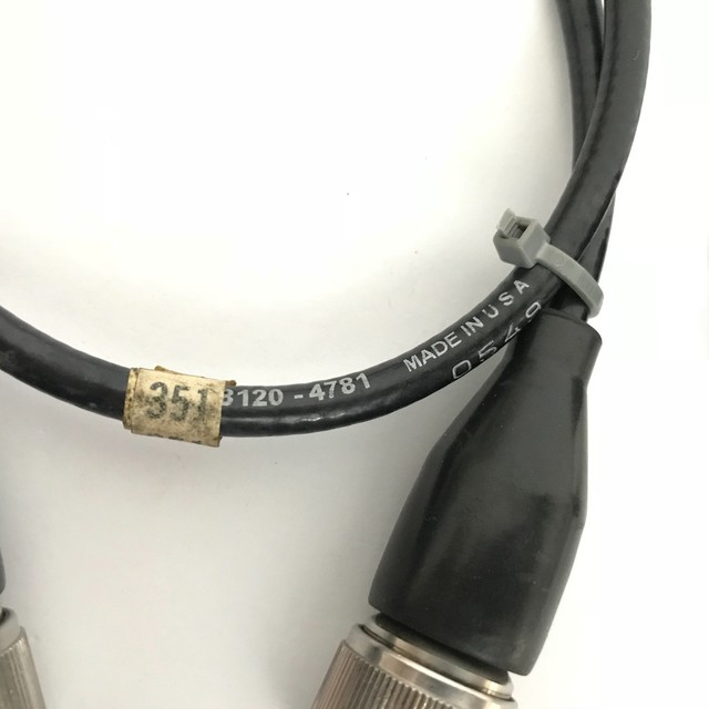 Agilent 81204781 Type N 50 Ohm Phase Matched Test Cable 30 Day for