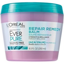 L'Or al Paris EverPure Sulfate Free Repair Remedy Balm, 8.5 fl. oz. 2 pack