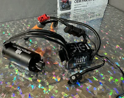 Spektrum Firma 6S 150 Brushless ESC 2050Kv Motor V2 Black Kraton outcast TYPHON - Image 1 of 4
