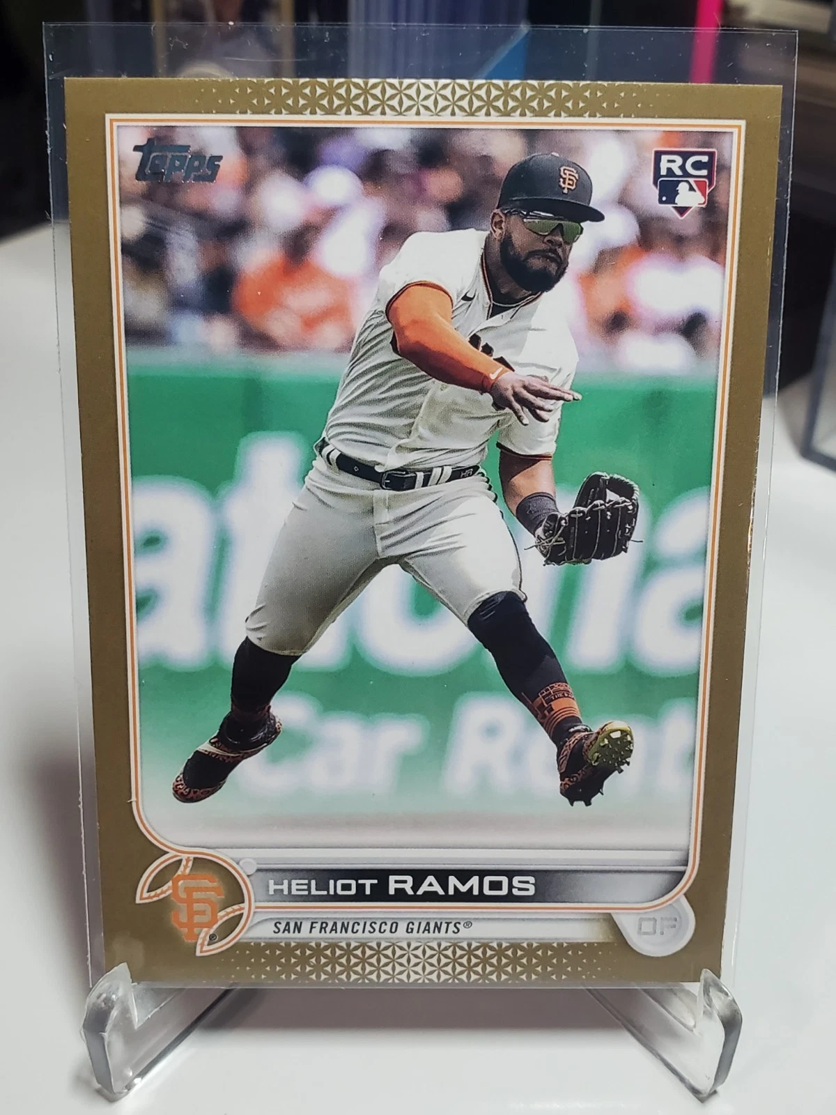 2022 Topps Update Series Gold Heliot Ramos #US154  (RC) 1039/2022