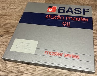 BASF Studio Master 911  master series    hochwertige Tonband-Spule