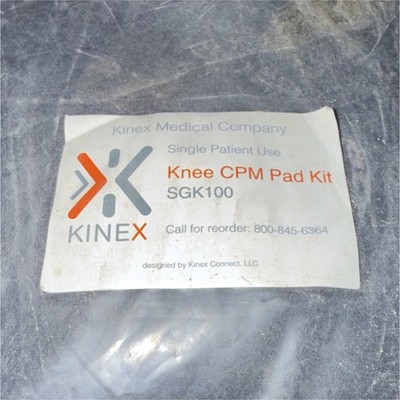 New Kinex Knee CPM Pad Kit SGK-100 Kinex Medical Company