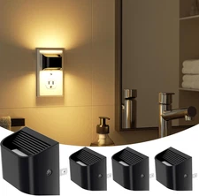 VOLISUN Night Lights Plug into Wall, 4 Pack up and down LED Night Light with Dus