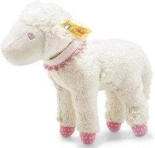 Steiff Lamb Lina Pink 18cm Plush Toy