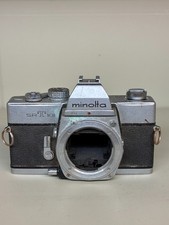Minolta SRT 101 35mm SLR Film Camera Body Only Untested For Parts Repair